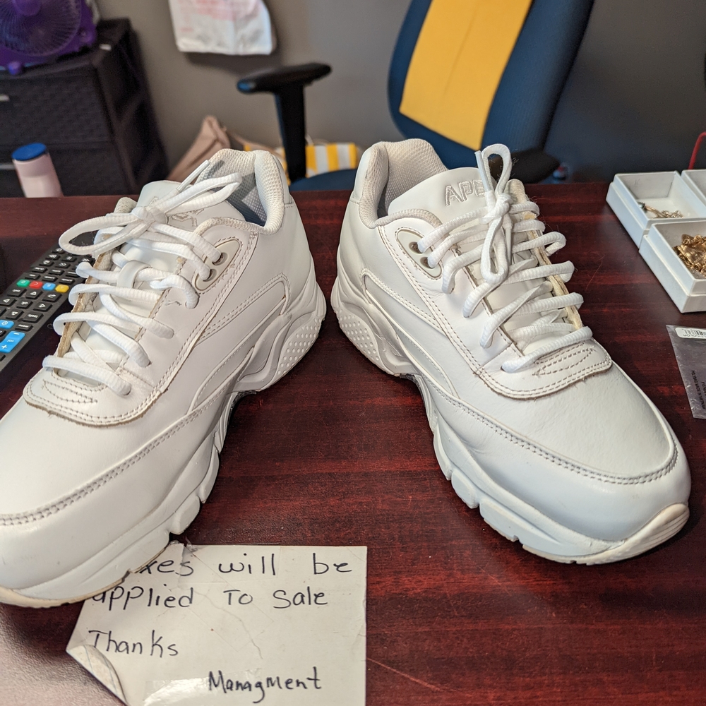 Apex White Athletic Shoes for Women - Picture 3 of 5